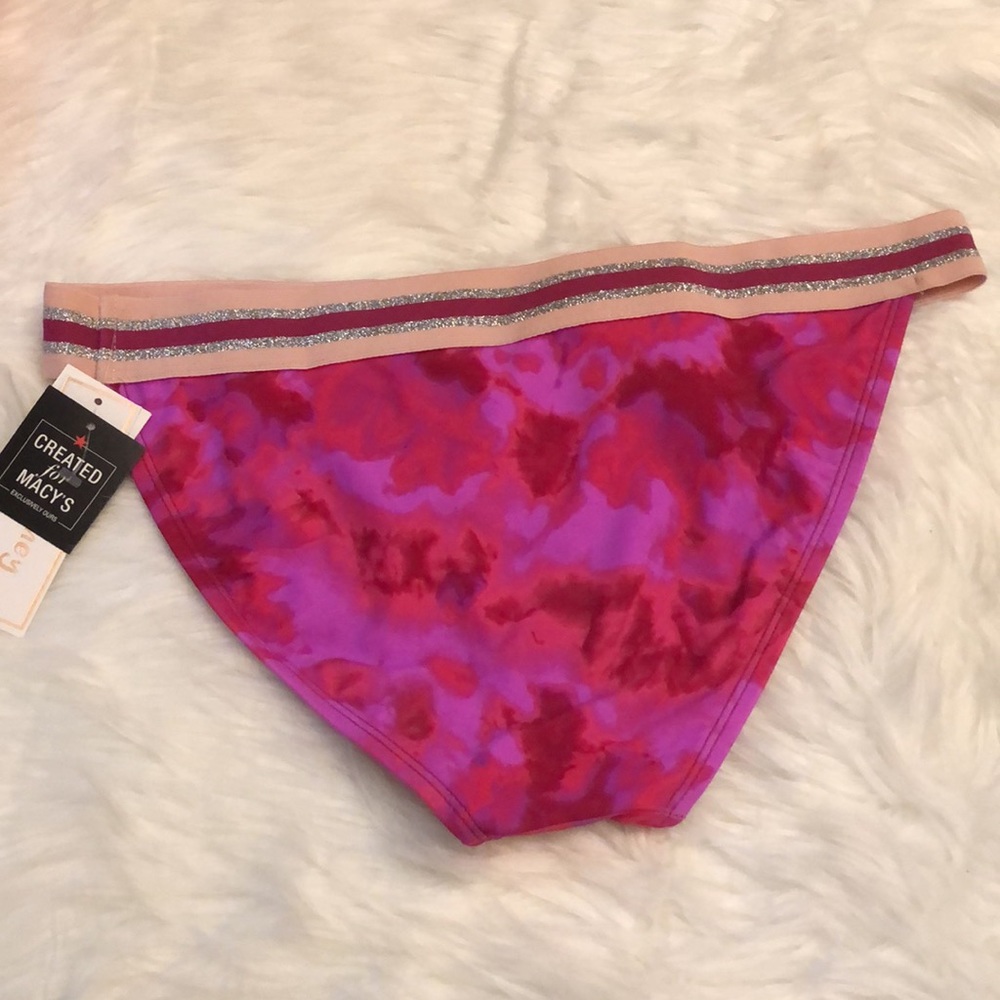 NWT Hula Honey Pink Camo Swim Bikini Bottom Size M - Picture 5 of 10